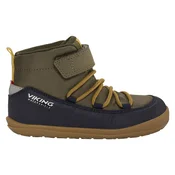 Viking čevelj gležnjar - membrana 56315 Birch barefoot F navy/olive 24