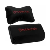 Noblechairs Komplet blazin za igralni stol, črna/rdeča