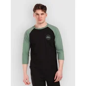 Horsefeathers Global Raglan moška majica z dolgimi rokavi iceberg green