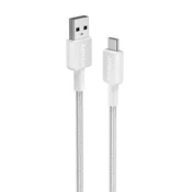 Kabl Anker 322 USB-A na USB-C 0.9m Braided White