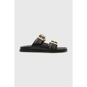 Usnjeni natikači AllSaints Magda Stud Sandal