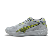 PUMA Eliminate NITRO?c SQD 4 Berlin Handball Shoes Unisex, Shoes, Gray Fog/Yellow Alert/Black, 46