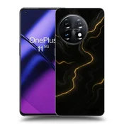 Silikonski črni ovitek za OnePlus 11 5G - Thunder