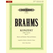 BRAHMS:KONZERT KLAVIER D-MOLL OP.15 EDITION FOR 2 PIANOS