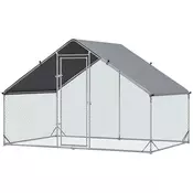 Homestar Piščančja kletka 300x200x200 cm srebrna