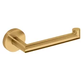 X-ROUND GOLD držalo za toaletni papir, zlata mat barva - Zlata mat barva - 175x55x70 mm - Sapho - X-ROUND - 24 - Medeninasti - Nosilec toaletnega papirja - Krožni - PVD premaz - 175 - 55 - 70 - 14