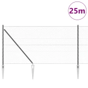Zavareno žicano ogradivanje s bodljama 25 x 1,4 m (Š x V)