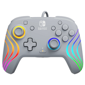 Nintendo Switch Afterglow Wave Wired Controller Grey