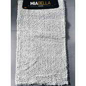 MIABELLA Kopalniške preproge POINTS, set 60x100 + 60x50 cm., svetlo siva