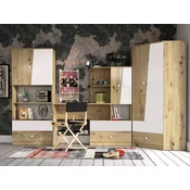 Set za mlade RMV21, Boja: Artisan hrast + Bijela