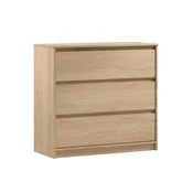 Komoda MIYABI 92x86x40 cm hrast Cremona