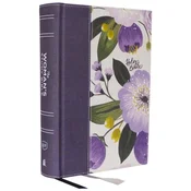 KJV, The Womans Study Bible, Purple Floral Cloth over Board, Red Letter, Full-Color Edition, Comfort Print