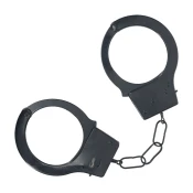 Ouch – Classic Metal Handcuffs - Črna