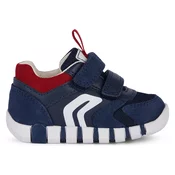 Geox čevelj nizek B3555D B IUPIDOO B. D C4244 02014 F navy/dk red 22