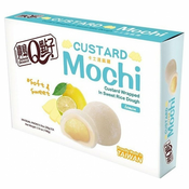 Japonski piškoti Qmochi z okusom limone 168g