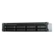Synology NAS s 8 utora RS1221RP+ AMD Ryzen V1500B 4×2,2 GHz, 4 GB DDR4, 4×1 GbE, 3×3,2 USB