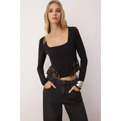 Trendyol Milla ženska bluza Tpraw26Bz00033, crna