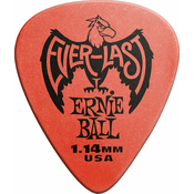 Ernie Ball 1.14mm Red Everlast Picks, 1pc