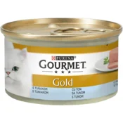 GOURMET Vlažna hrana za macke sa ukusom tuna pašteta Gold , 85 g