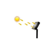 GARDEN LINE Solarni vrtni venec 20 LED, svetlobna veriga 5,8 m