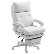 Homestar Pisarniški stol ergonomski pisalni stol 68x70x114 cm krem