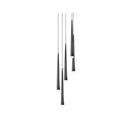 Azzardo AZ0119 - Lestenec na vrvici STYLO 5xG9/40W/230V