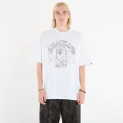 Majice A BATHING APE College Relaxed Fit Tee 1 White M