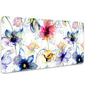 Decormat Namizna podloga Akvarelne rože 120x60 cm