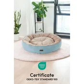 Paws & Whiskers Krevet za kucne ljubimce, Tirkizni