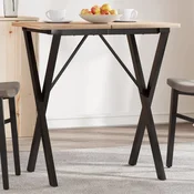 Vidaxl vidaXL Noge za mizo v obliki črke X 60x50x73 cm litoželezne