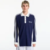 Majica adidas Polo Ls M Night Indigo/ Off White XL