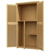 Homestar Vrtna omara 87x46,5x160 cm rumena, (5000228209)