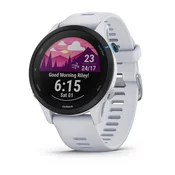 GARMIN športna ura Forerunner 255 Music, White