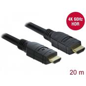 Delock Aktivni kabel HDMI4K 60 Hz 20 m