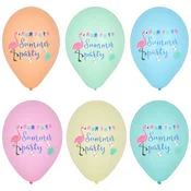 Papstar Summerparty baloni miks 29 cm 6 kom.
