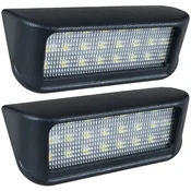 shumee Peugeot Expert II III Partner II III Rifter LED luči registrske tablice 2 kos