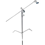 Tronožac Manfrotto Avenger C-STAND KIT 33 - s fiksnim stupom, rame i glavom rukohvata - kromirano