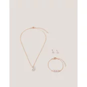 Monsoon Set nakita Bridesmaid Pearl, Rose Gold