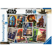Ravensburger Puzzle 165612 The Mandalorian - Baby Yoda, 500 delov