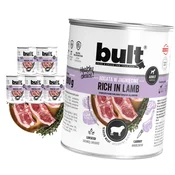 shumee BULT MOKRA HRANA ZA PSE, BOGATA Z JAGNJETINO, KOMPLET 6 x 800 g