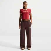 Nike Phoenix Fleece Womens High-Waisted Wide-Leg Trousers - Fleece