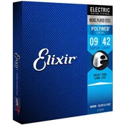 Elixir 12000 Polyweb 9-42 Strune za električno kitaro (Kot novo)