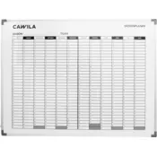 Cawila Magnetická tabuľa Cawila ACADEMY Saisionplanner | 90x120mm