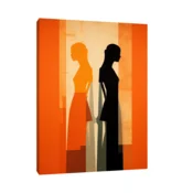 Canvas Slika na platnu Couple 2, Bez rama, 75 x 100 cm
