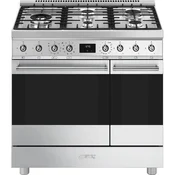 SMEG Prosto stoječ štedilnik C92GPX2 , inox