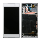 Sony Xperia Z5 E6653 - LCD zaslon + steklo na dotik + okvir (White) - 1296-1894 Genuine Service Pack