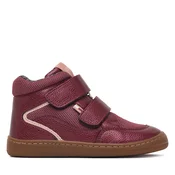 Tommy Hilfiger Superge Mid Cut Velcro Sneaker T1AH-35071-0525356 M Bordo rdeča
