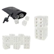 shumee RPG kocke za plašč nevidnosti, šeststrane kocke D6, 1,6 cm