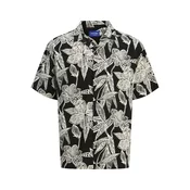 JACK & JONES Muška košulja 12274953, Crno-bež