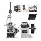 Balansirni stroj za kolesa 2D laser 230V VBS 210 + Menjalnik koles 400V, TCS 524